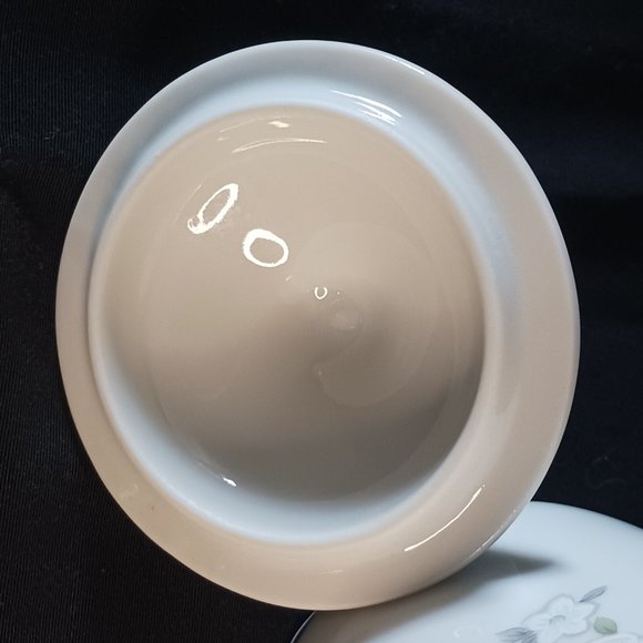 Carlton Creamer and Sugar Bowl - Corsage 481 2 piece set Coffee Tea Breakfast - Picture 10 of 11